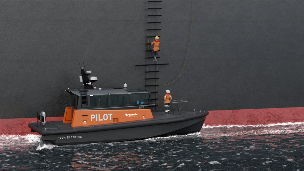 Belgium Port Operator to Integrate Artemis Full Electric Hydrofoil Pilot Vessel into its Fleet