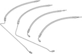 Power Trim Tilt Hydraulic Ram Cylinder Hose Kit for MerCruiser R MR Alpha One Gen 2 16-3/16inches and Bravo 1 2 3 Replaces for Braided Stainless Steel Hoses 32-864959 32-864960 32-99904Q*2