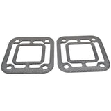 2PCS Exhaust Elbow Gasket for OMC Stern Drive and Volvo Penta 3850495