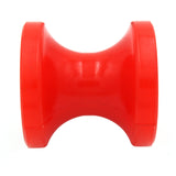 3inches Red Polyurethane Boat Trailer Roller by 1/2inches Shaft