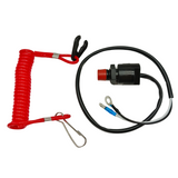 Kill Stop Switch & Lanyard for Yamaha Outboard 2 Stroke 6-40 HP Motor 6E9-82575-02-00