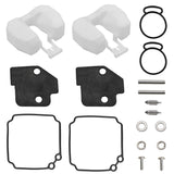 Carburetor Rebuild Kit for Yamaha 20HP 25HP 6L2-W0093-00 6L2-14301-11 18-7739