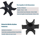 Water Pump Impeller Kit for Yamaha 50 75 90 115 130 HP 68V-W0078