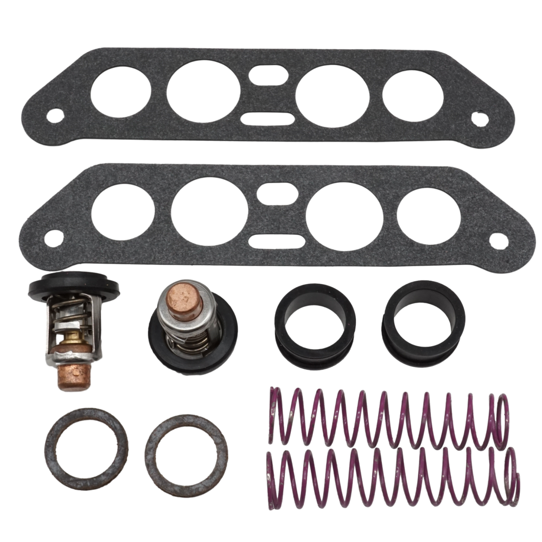 Thermostat Kit for Johnson Evinrude V4 Crossflow Outboard Engines 65 8 ...